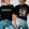 2026 Divertenti Uomini Donne Casual Grafiche Magliette Top Unisex Girocollo Manica Corta T-shirt Gotica Y2k Maglietta Vestiti Nuova Stampa Occhio di Gatto T-shirt