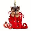 Cartoon Fun Themed Acrylic Decorative Pendant For Stylish Car Interior And Christmas Decor