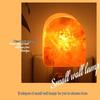 Himalayan Natural Crystal Salt Wall Lamp - Plug-In Night Light for Bedroom, Living Room, Corridor