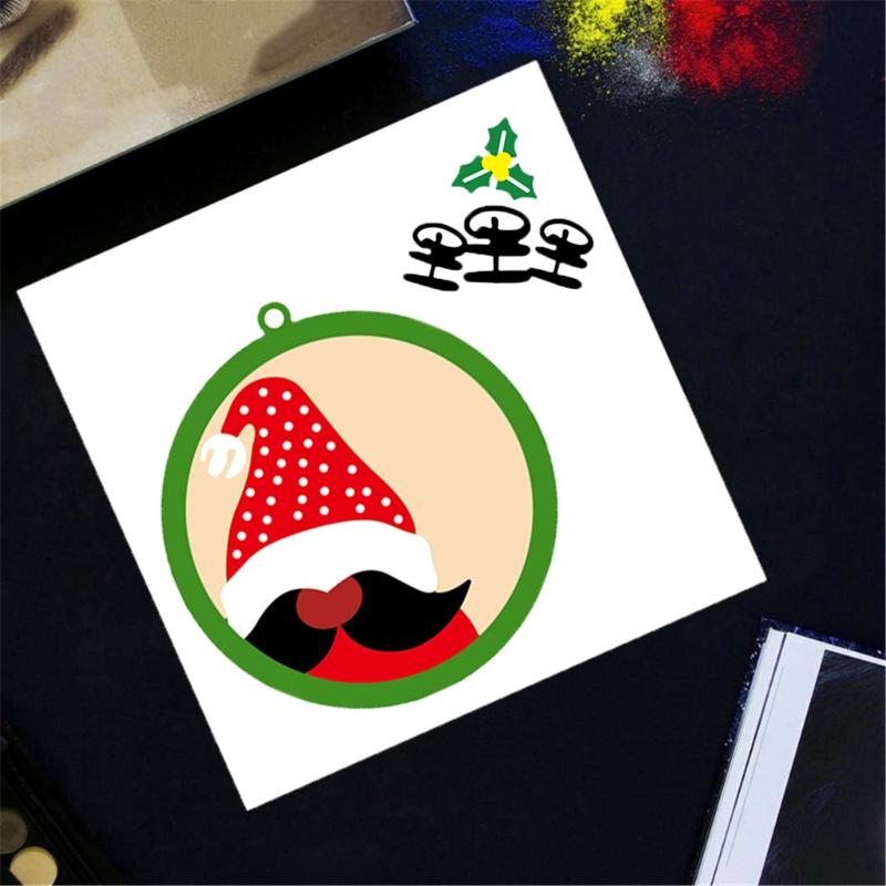 Santa Clause Embossing Die Cuts for Birthday Card Making DIY Craft Scrapbooking