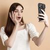 Funda Magnética de Lujo Resistente para iPhone 17 16 15 14 13 12 11 Pro Max Plus con Soporte y Protección Deslizante para la Cámara, Cubierta de PC