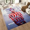 Atletico Madrid Area Rug Suitable For Hallway Bedrooms Decorate Room Playrooms Antislip Carpet Anime Office Decor