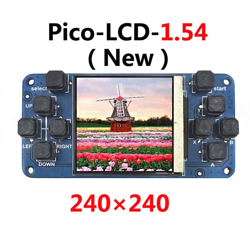 Raspberry Pi Pico 1,3" LCD-Display, 65K Farben, 240×240 Pixel