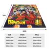 Anime D-Dragons B-Balls Soft Blankets Travel Plush Throw Blanket Funny Bedroom Flannel Bedspread Sofa Bed Cover