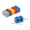 MOC high-tech Parts 1x2 Brick 2 Holes 32000 MOC Technical Building Block Suitable For All Brands Small Particles Toy