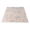 Under High Chair Mat 130x130cm Oxford Cloth Anti Slip Washable Portable Baby Splat Mat for Home Picn