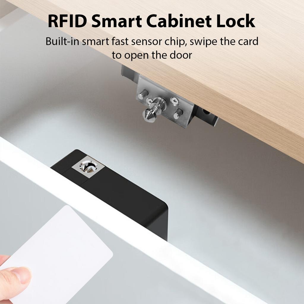 Drawer Lock Easy To Install Programmable Electronic Sensor Cabinet Lock for