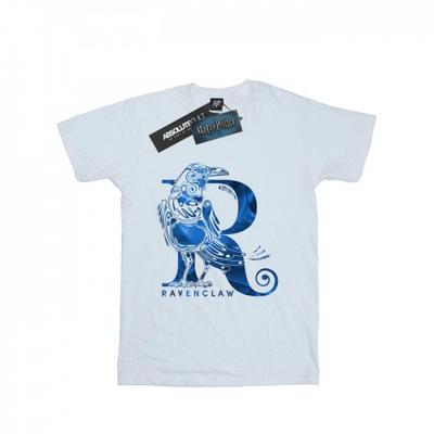 Mädchen Ravenclaw Rabe Baumwoll-T-Shirt