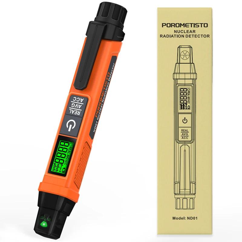 

Mini Geiger Counter Nuclear Radiation Detector Pen X-ray Gamma Beta Detector Marble Radioactivity Tester Sound and Light Alarm