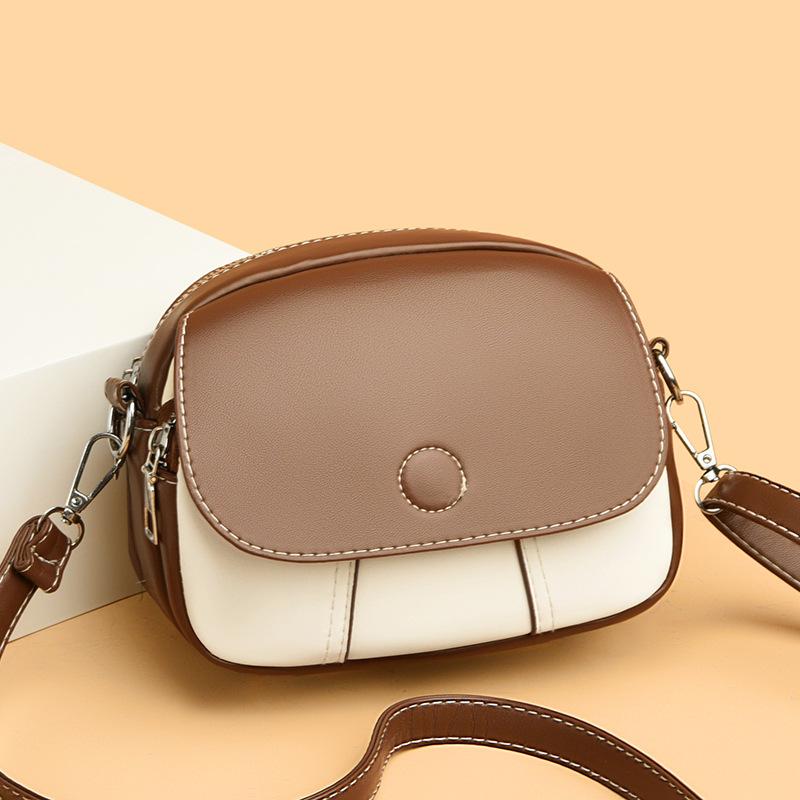 

Premium women s bags New niche design messenger bags Mini small round bags Versatile fashion shoulder women s bags Tide 19*14*7cm