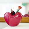 Heart Pen Holder For Desk Makeup Brush Organizer Multifunctional Makeup Brush Holder For Desk Valentine's Day 3D Table Decor