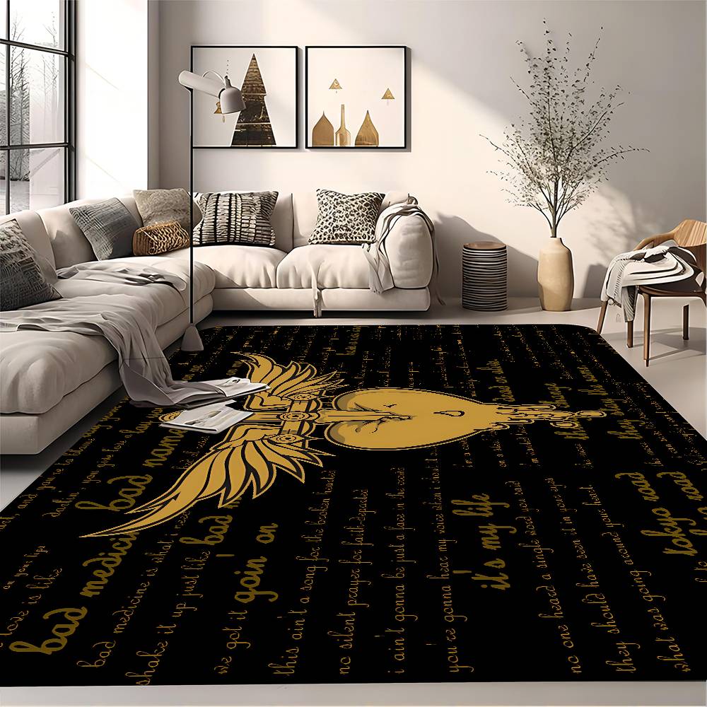 B-BonS J-Jovi Entrance Door Mat Washable Non-Slip Living Room Sofa Chairs Area Mat Kitchen Welcome Doormat