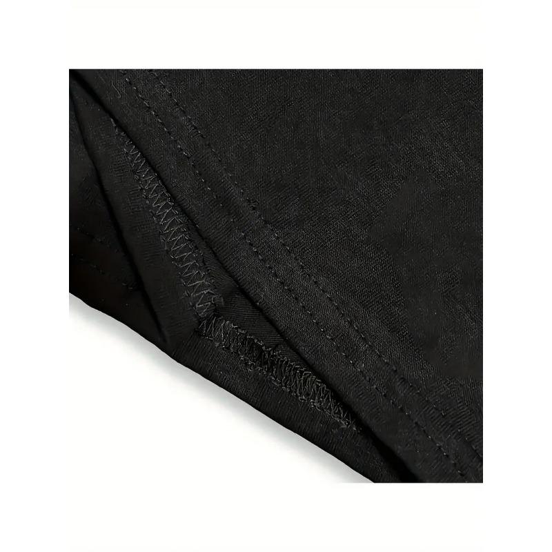 European sizes Men's colorful skeleton rabbit pattern t-shirt  round collar short sleeve black bright print design casual wear machine-washable