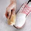 The Lotus Wood Shoe Brush Is Easy To UseA Practical Cleaning Brush and A Sharpened Silk Laundry Brush