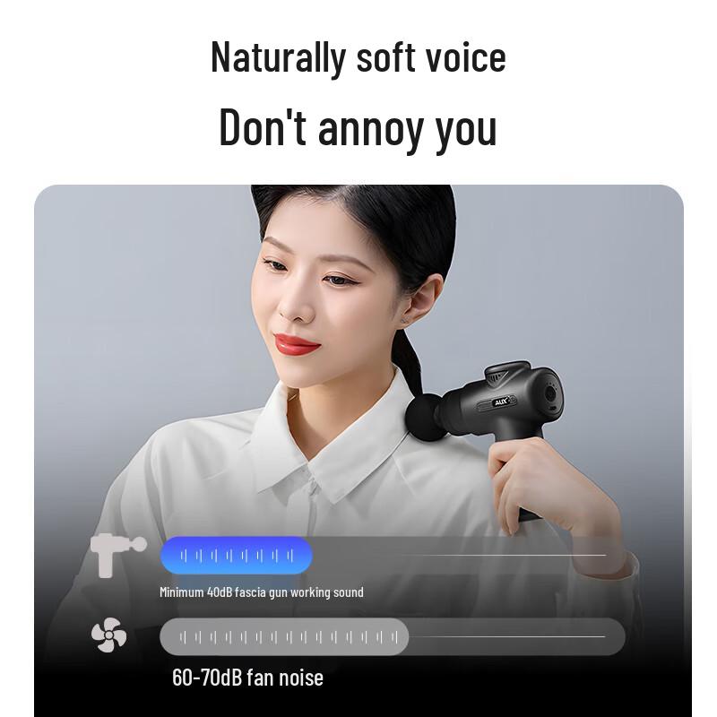 AUX Mini Fascia Massage Gun CN plug (adapter included)