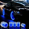 10Pcs Upgraded Luminous Tire Valve Cap, Fluorescent Tire Universal Valve Core Cap,Suitable for Cars, SUVs, Bicycles, Motorcycles