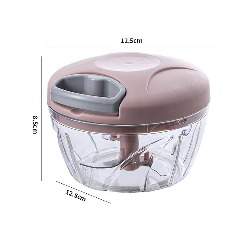 Manual Garlic Press Crusher Masher Chopper for Baby Food Puree Kitchen Tool Easy to Use and Clean