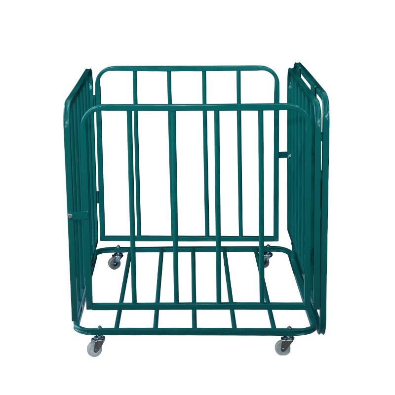 Foldable Basketball & Soccer Ball Storage Cart