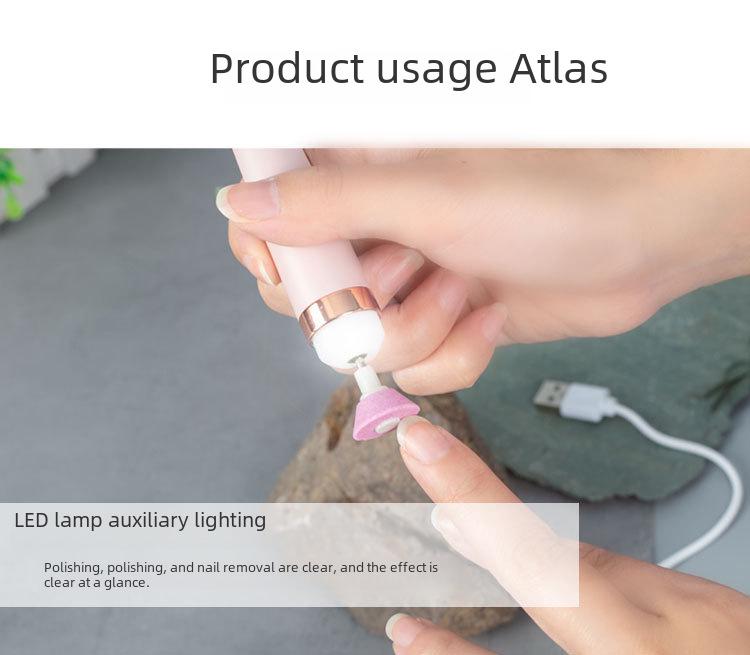 Portable Mini Electric Nail Grinder & Clipper