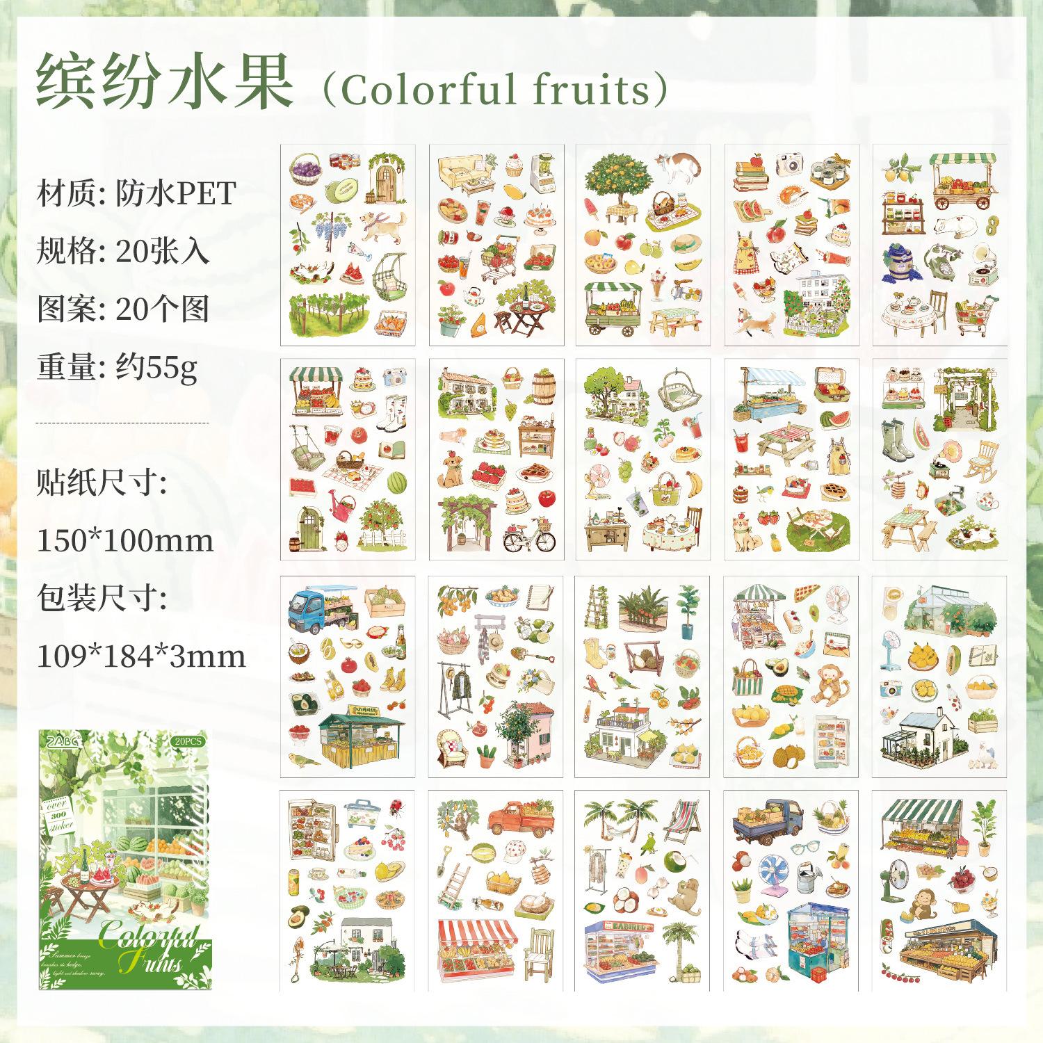 

20Pcs Delicious Baking Snacks Theme Sticker Book Dessert Bread Journal DIY Decor Supplies