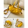 All-matching Canvas Handbag for Women Shoulder Bag Lovely Banana Crossbody Bag
