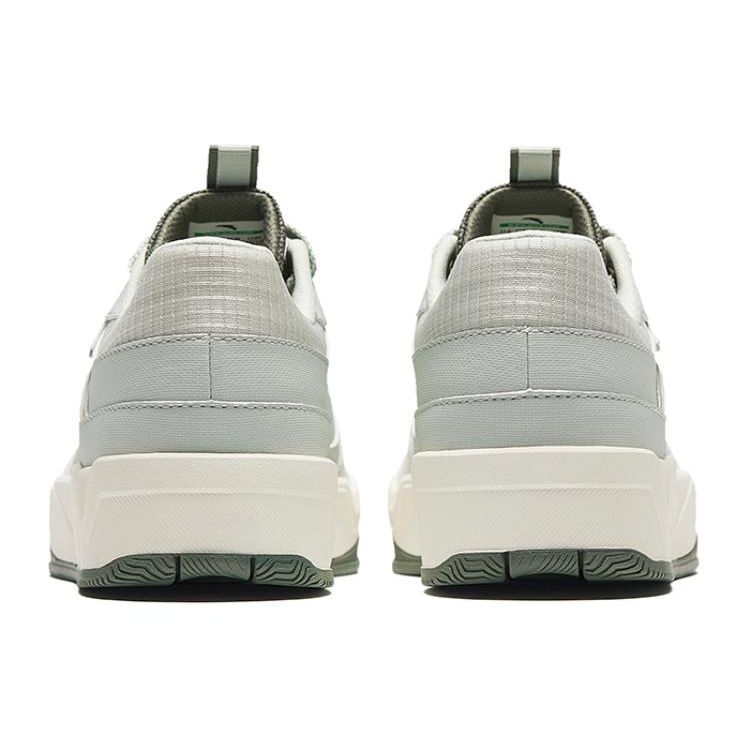 Anta Lifestyle Series Shock Absorbing Durable Low-Top Sneakers Women sneakers Green 922428007-3