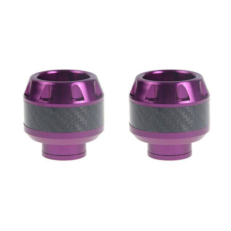 2Pcs Universal Aluminum Alloy Motorcycles Falling Protector Explosion-proof Front Fork Cups Sliders Crash Moto Safty Accessories