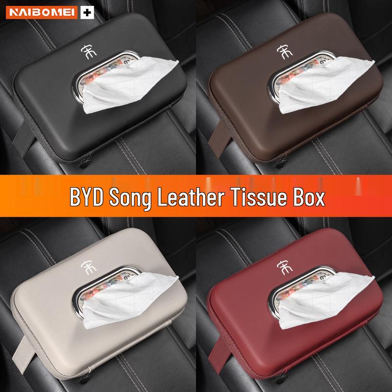 BYD Song Pro/Plus Car Tissue Box for Seat Back or Armrest