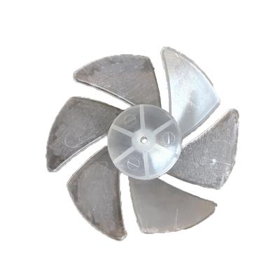 Piccolo ventilatore in plastica a foglia con 4/6 foglie, motore per asciugacapelli, ventilatore a foglia per accessori per motore per asciugacapelli
