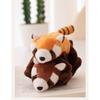 Panda Wrist Cute Clap Ring Plush Toy Raccoon Refrigerator Sticker Chain Key