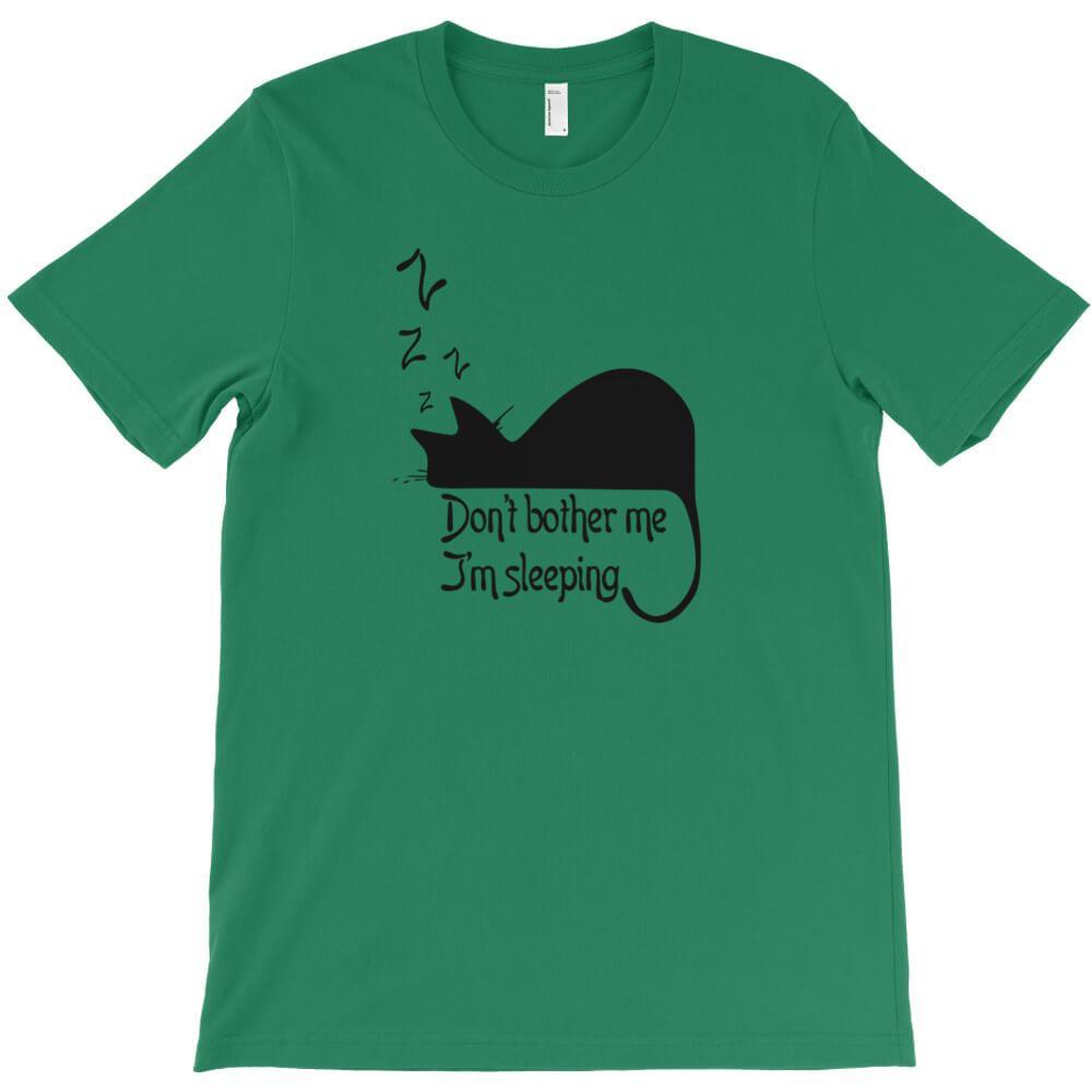 Don T Bother Me I M Sleeping T Shirt Low Price Cotton Men T Shirt Personality 2XL