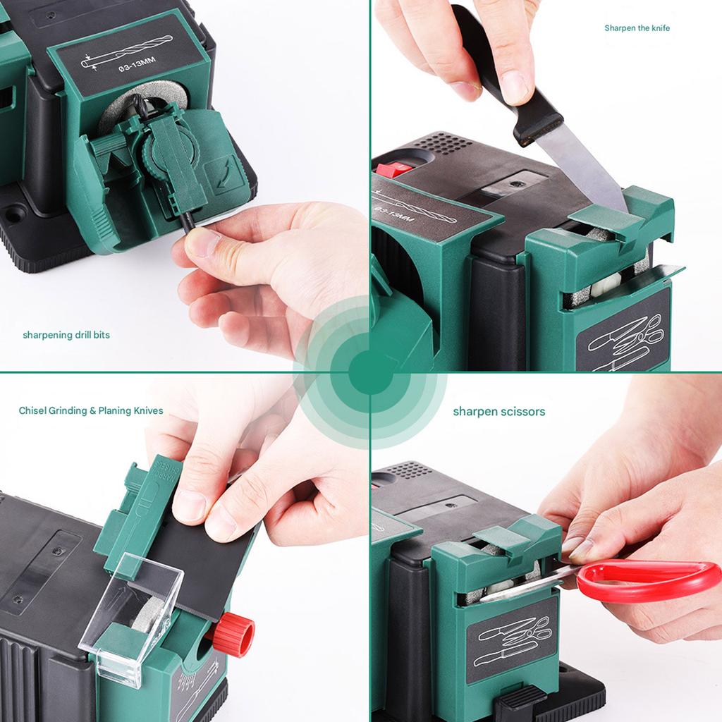 Multifunctional Electric Drill Bit Sharpener Bench Mounting Tool for Sharpening Twist Bits New Grinding Machine