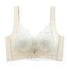 Lingerie Women's Gathering Bra Anti-sagging Breast Retraction No Underwire Bra Adjustable Lace Bra Push Up Bra