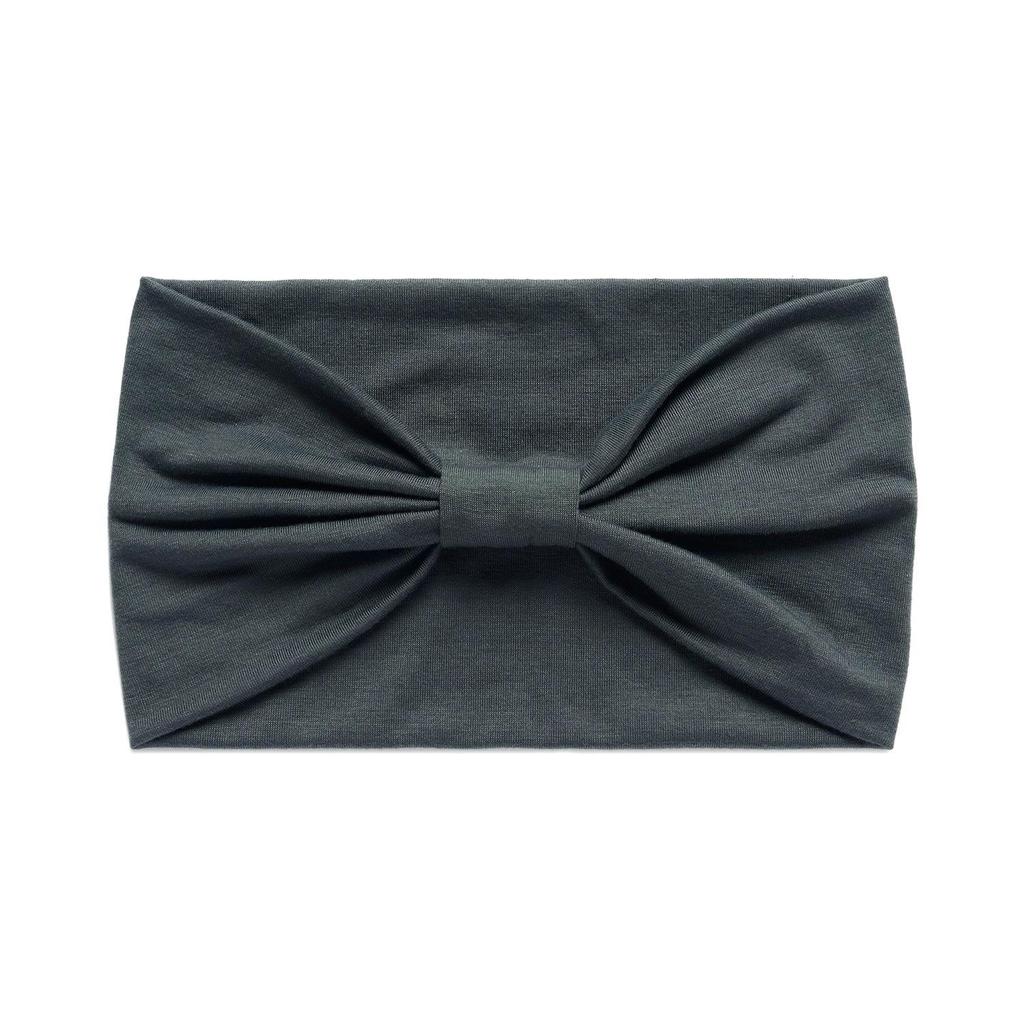 Stretchy Solid Color Sports Headband - Sweat-Absorbing Yoga & Running Hairband