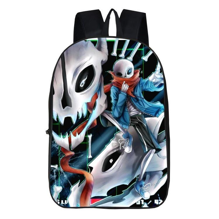 Girlsiii Shoes Unisex Kids Under The Legend Schoolbag Game Merchandise Backpack Undertale Student Shoulder Load Reduction Storage