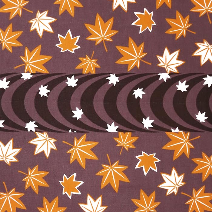 Some no Anbo Tenugui hand Momiji Tokuoka Made in 35cm x 100cm (Japanese towel) "Minamo (Maple Leaf) Crimson" - Hand-dyed, 100% Cotton, weave, Japan,