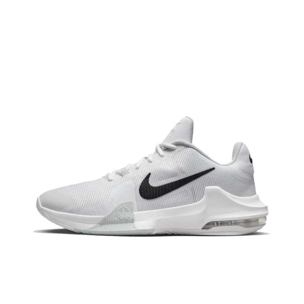 Nike Air Max Impact 4 Cushioning Abrasion Resistant Rebound Low top Basketball Shoes Men's Pink Yellow DM1124-100(Team1097- )