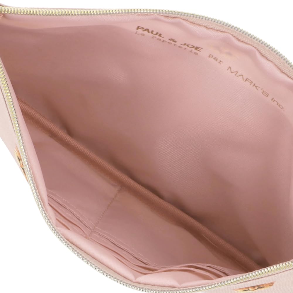 Marks Maternal and Child Health Handbook/Medication Book Case, Accordion Type, Paul & Joe La Puppetrie, Chrysanthemum Pink, PAJ-PO8-PK