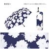 Folding Fleur Suitable for Both Sunny and Rainy UV Rib 50cm Wpc. Umbrella, Series, Days, Compact, Lightweight, Protection, Women's, 3737-116-002,