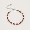 GEMCHIC Women's Stainless Steel Colorful Zircon Bracelet Fashion Luxury Versatile Jewelry for Everyday