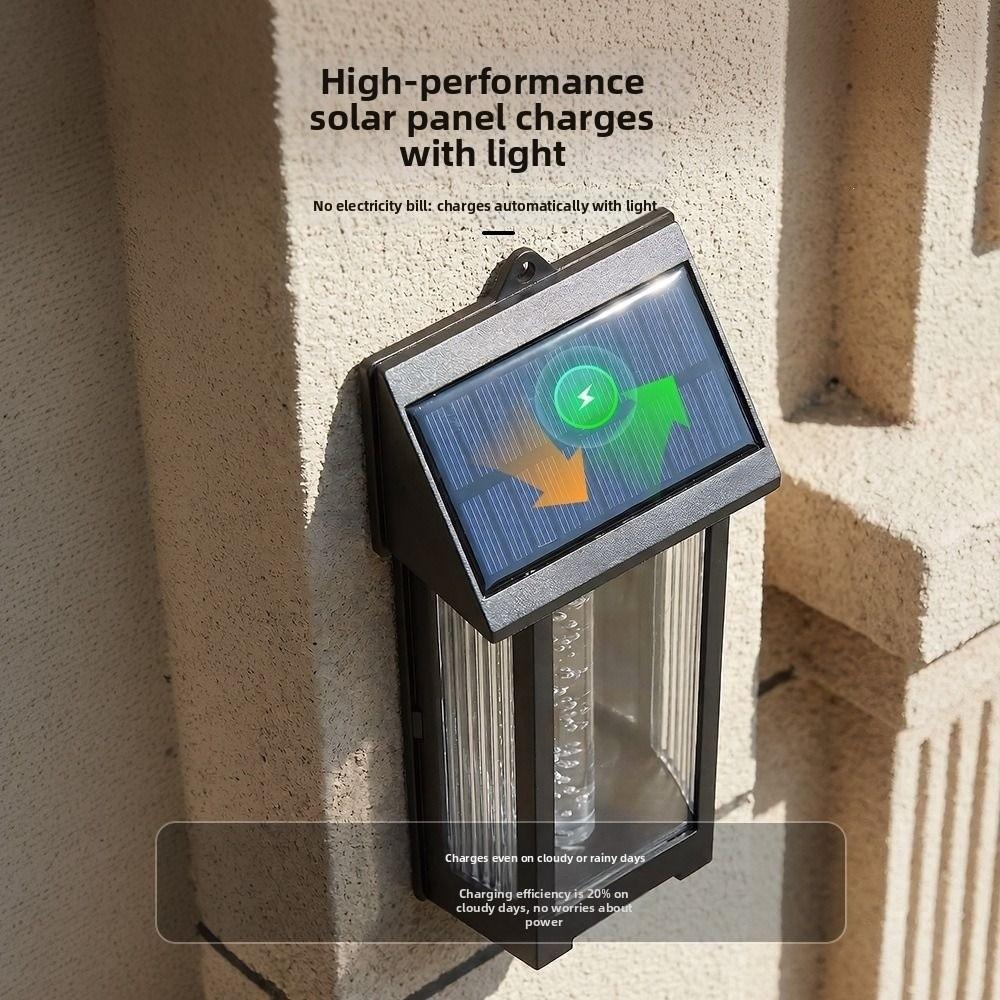 Ultra Bright Solar Wall Light Wireless Solar Street Floodlight for Front Door Garden