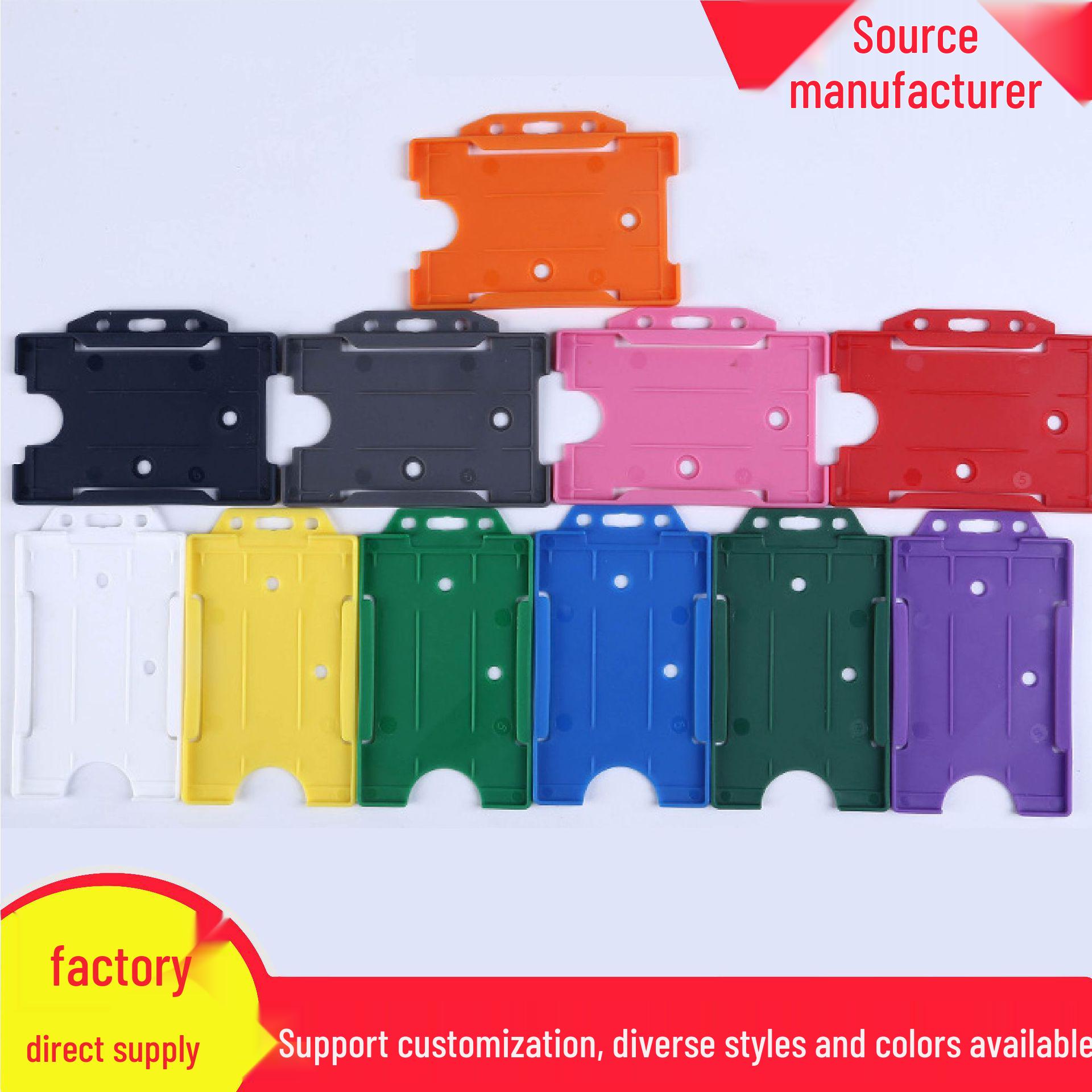 

Waterproof PP Plastic Insert Card Holder for Office, Exhibition, Badge, or ID Cards SOP-RD