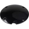 4 Hole Replacement Clutch Derby Cover Fit For 1994-2003 Harley Sportster XLH1200/883 Custom XL883C, Smooth Black