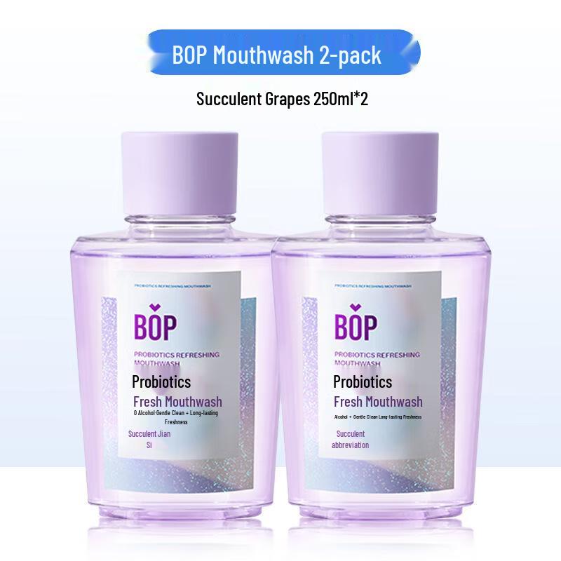 

Bo Po Succulent Grape Probiotic Mouthwash
