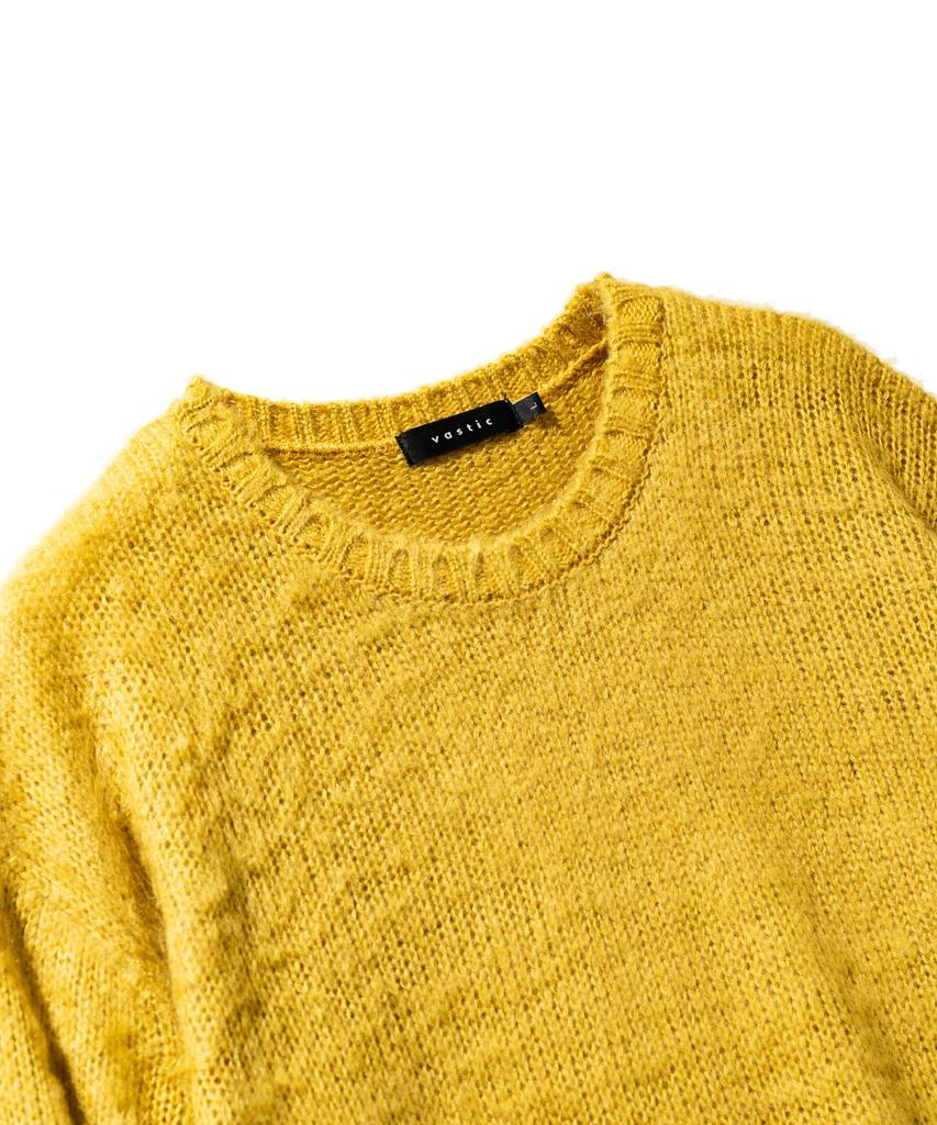 VASTIC Brush Knit_Mustard