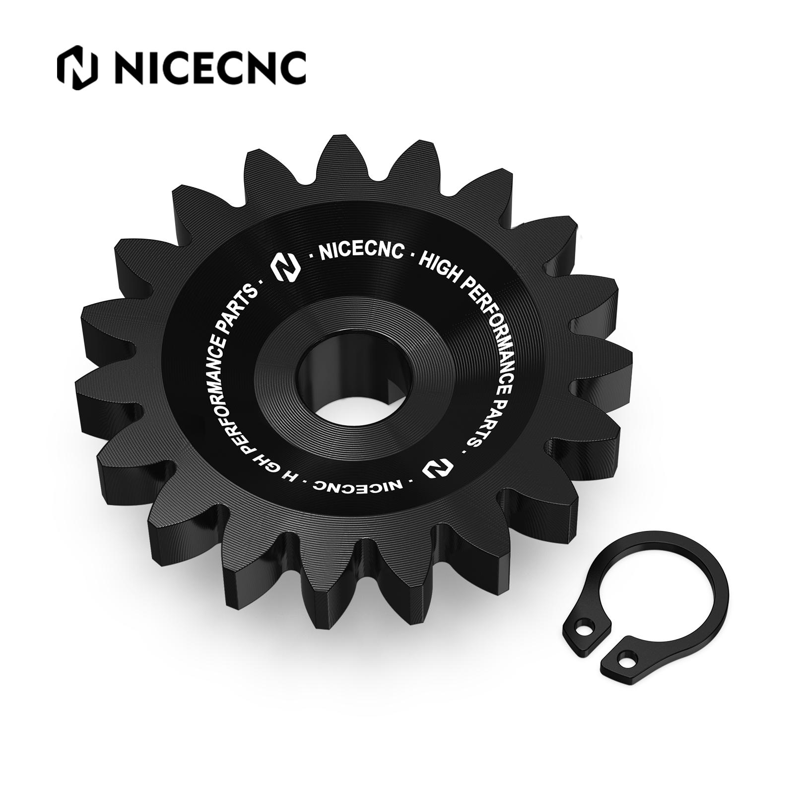 Ведущая шестерня привода масляного насоса квадроцикла Для HONDA TRX 450R TRX450ER Алюминиевый сплав 15133-MEB-670 Скорость потока масла Охлаждающий эффект Улучшение