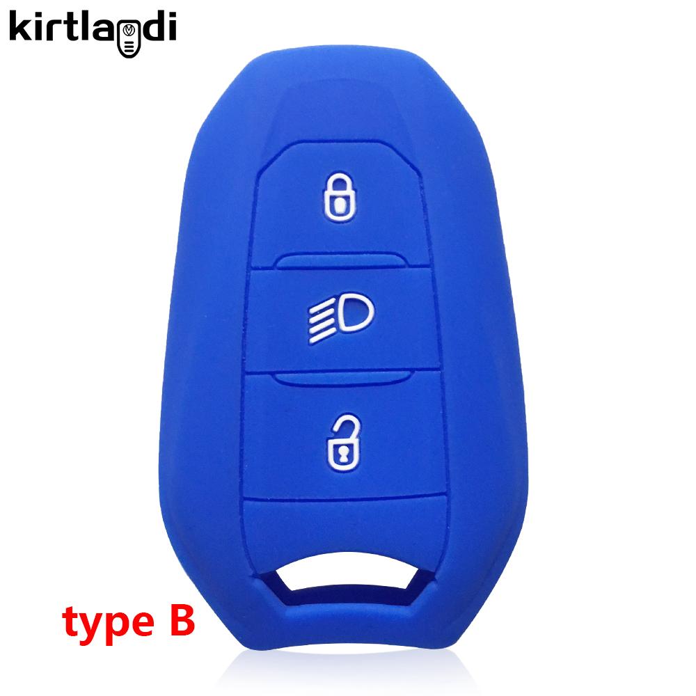 For Fiat Scudo for Opel Combo for Peugeot Rifter 2020 207 208 307 308 407 408 5008 308SW 2008 for Citroen C4 Key Cover Case Skin