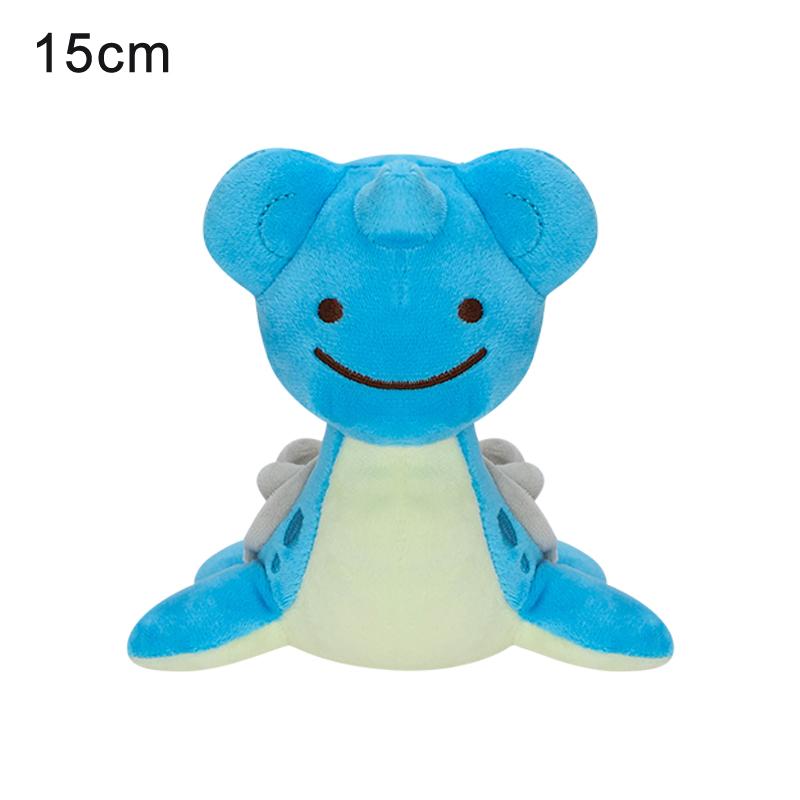 Pokemon Plush Toy Fit Mewtwo Litwick Cubone Bidoof Furret Lugia Mew Caterpie Gyarados Soft Stuffed Doll Room Decoration Gifts