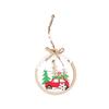 2D Christmas Snowman Decoration, Christmas Wooden Ornaments, Holiday Home Decorations