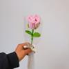 Artificial Flower Long-Lasting Never Wither Hand-Made Twist Sticks Silk Flowers Realistic Faux Floral Arrangement Home Decor
